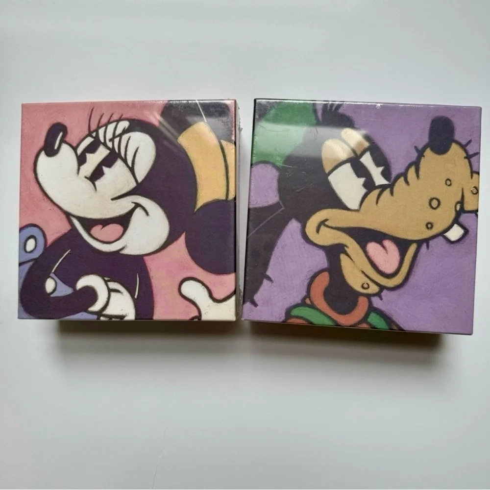 Vintage Disney Mickey & Co Minnie Goofy Notecards 2 Sealed Boxes Michel & Co USA